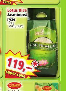 Norma Lotus rice jasmínová rýže nabídka