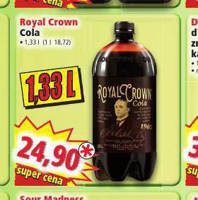 Norma Royal crown cola nabídka