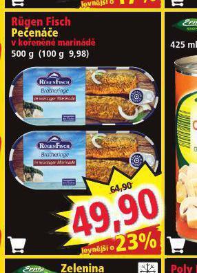 Norma Rügen fisch pečenáče nabídka