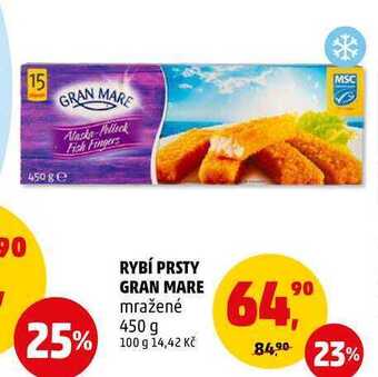 Penny Market Rybí prsty gran mare, 450 g nabídka