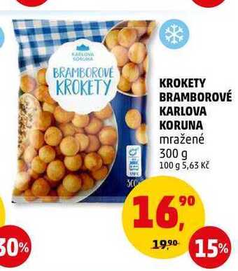 Penny Market Krokety bramborové karlova koruna, 300 g nabídka