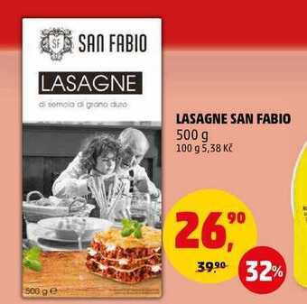 Penny Market Lasagne san fabio, 500 g nabídka