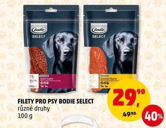 Penny Market Filety pro psy bodie select, 100 g nabídka