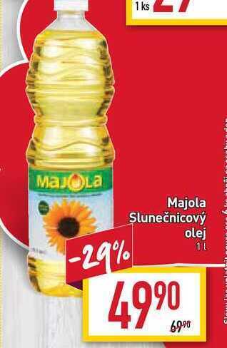 Billa Majola slunečnicový olej 1l nabídka