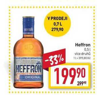 Billa Heffron 0,5l nabídka