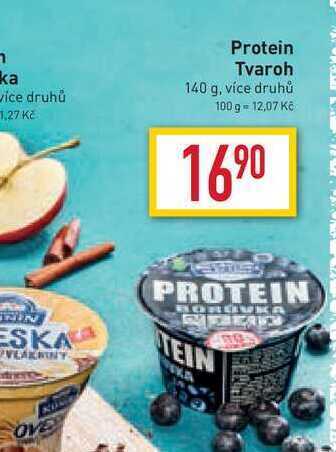 Billa Protein tvaroh 140 g nabídka