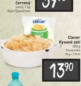 Billa Clever kysané zelí 500 g nabídka