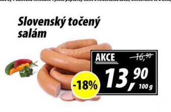 Slovenský točený salám