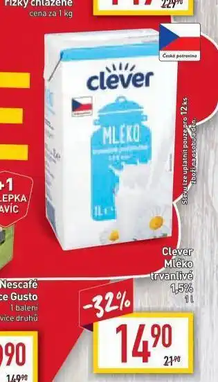 Billa Mléko nabídka