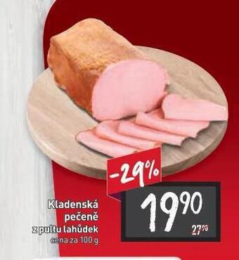 Billa Kladenská pečeně nabídka