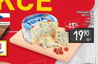 Billa Jihočeská niva sýr nabídka