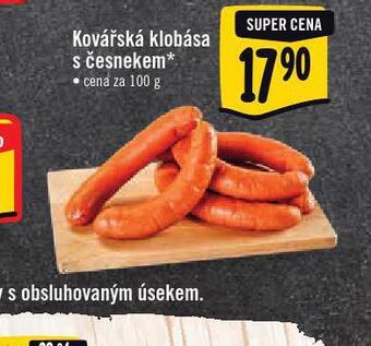 Albert Kovářská klobása s česnekem nabídka