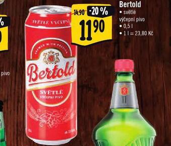 Albert Pivo bertold nabídka