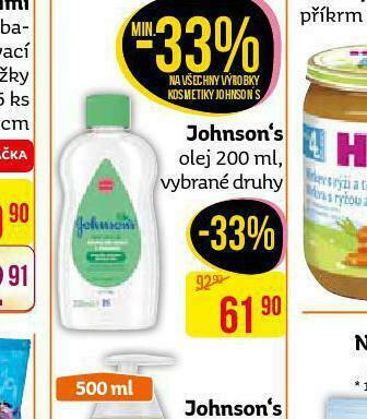 Teta Johnson´s olej nabídka
