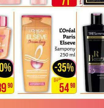Teta Loreal paris elseve šampony nabídka
