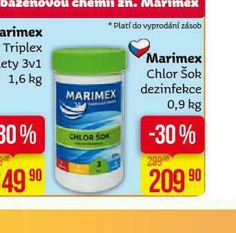 Mamrimex xhlor šok dezinfekce