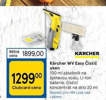 Tesco Kärcher wv easy čistič oken 100 ml nabídka