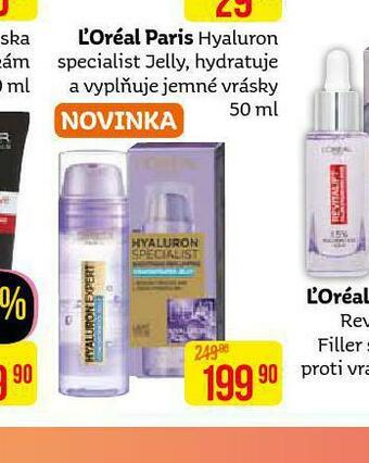 Teta Loreal paris hyalorun specialist jelly nabídka