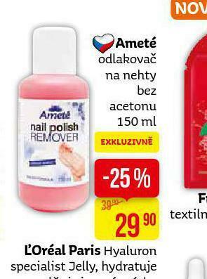 Teta Ameté odlakovač na nehty nabídka
