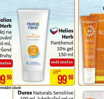 Teta Helios herb panthenol 10% gel nabídka