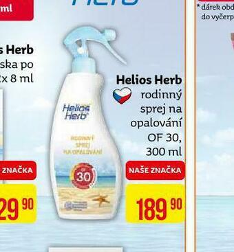 Teta Helios herb rodinný sprej na opalování of30 nabídka