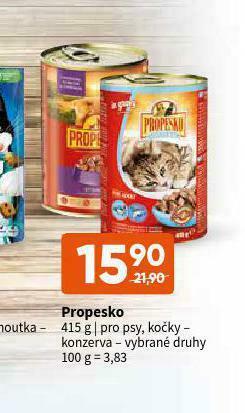 Terno Propesko konzerva pro psy nabídka