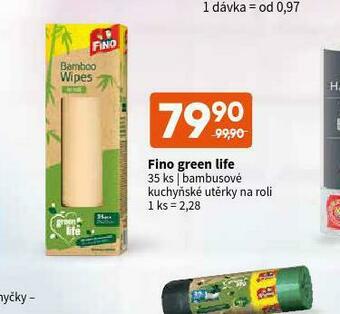 Terno Fino green life kuchyňské utěrky nabídka