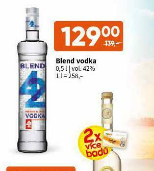 Terno Blend vodka nabídka