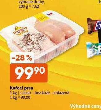 Terno Kuřecí prsa nabídka