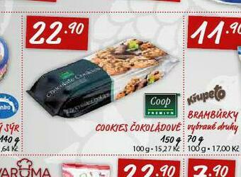 Terno Cookies čokoládové nabídka