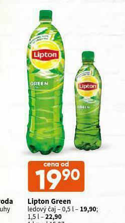 Terno Lipton green ledový čaj nabídka