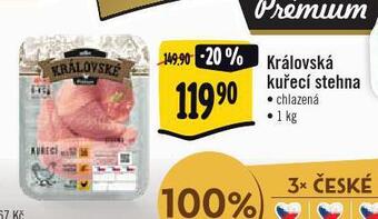 Albert Královská kuřecí stehna nabídka