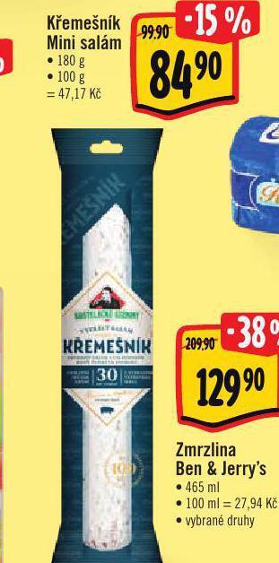 Albert Křemešník mini salám nabídka