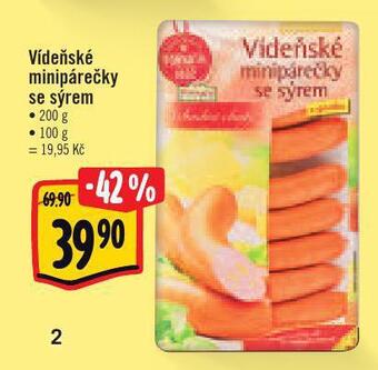 Albert Vídeňské minipárečky nabídka