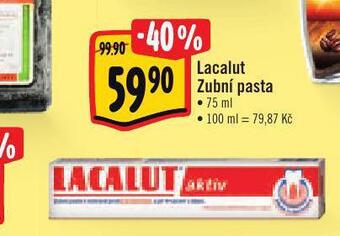 Albert Lacalut zubní pasta nabídka