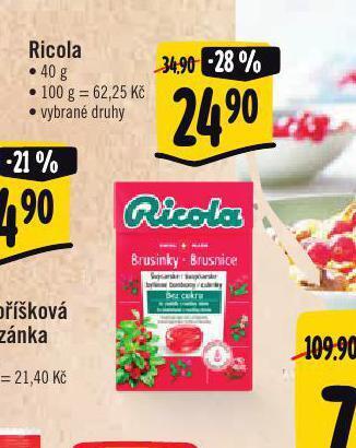 Albert Ricola nabídka