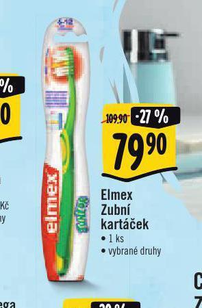 Albert Elmex zubní kartáček nabídka