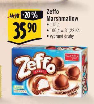 Albert Zeffo marshmallow nabídka