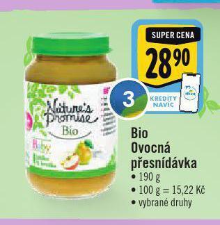 Albert Bio ovocná přesnídávka nabídka