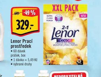 Albert Lenor prací prostředek nabídka