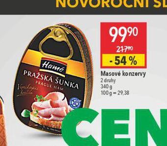 Globus Hamé masové konzervy nabídka