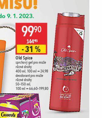 Globus Old spice sprchový gel nabídka