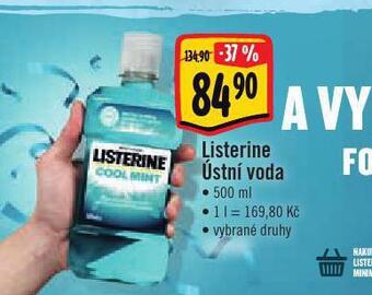 Albert Listerine ústní voda nabídka