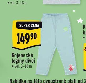 Kojenecké legíny