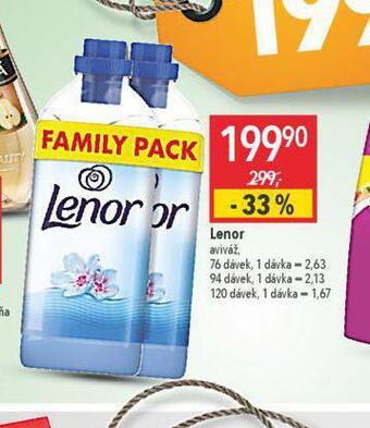 Globus Lenor aviváž nabídka