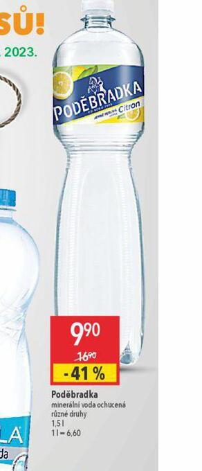 Globus Poděbradka ochucená nabídka