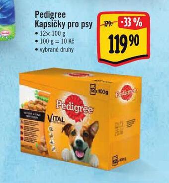 Albert Pedigree kapsičky pro psy nabídka