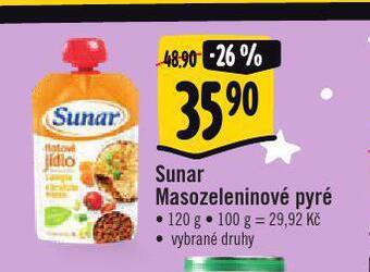 Albert Sunar masozeleninové pyré nabídka