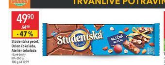 Globus Orion studentská pečeť nabídka