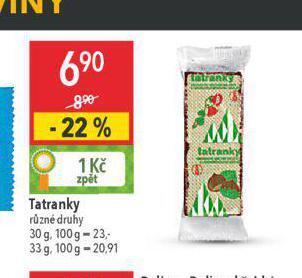 Globus Tatranky nabídka